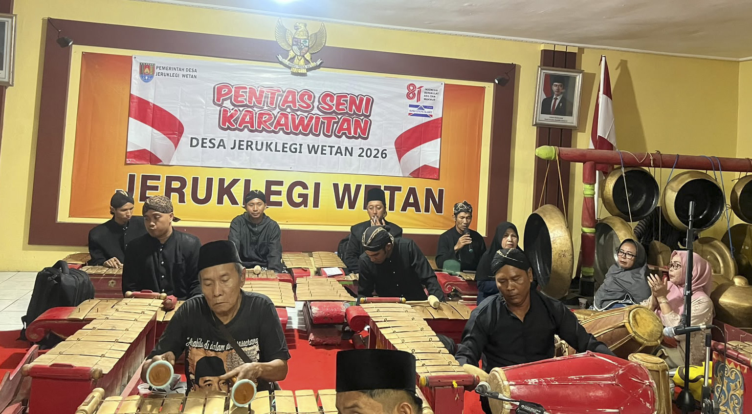 Kampanyekan Desa Anti Korupsi: Desa Jeruklegi Wetan Gelar Pertunjukan Kesenian Karawitan pada Malam Tasyakuran 17 Agustus 2026
