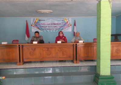 Pemutakhiran SDGs Diperkuat Melalui Bimbingan Teknis di Desa Jeruklegi Wetan