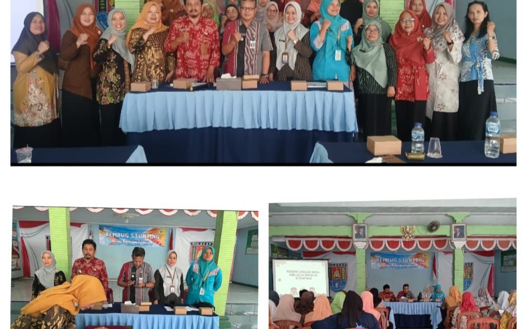 Rembug Stunting Desa Jeruklegi Wetan: Komitmen Bersama Wujudkan Generasi Sehat