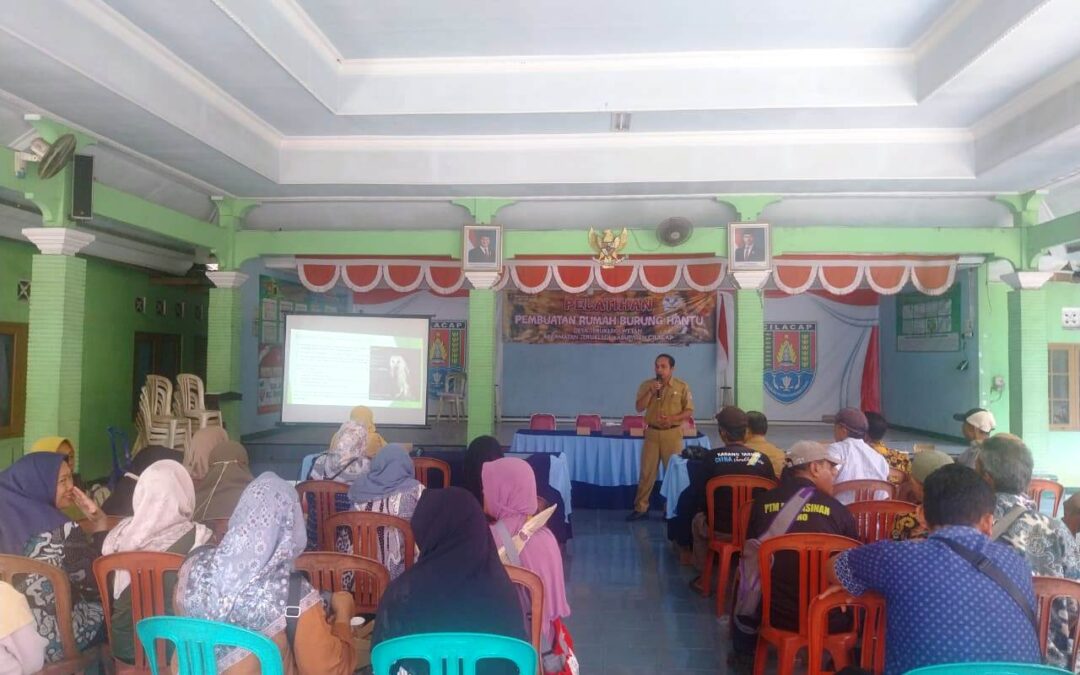Pelatihan Pembuatan Rumah Burung Hantu, Dukung Pengendalian Hama Ramah Lingkungan