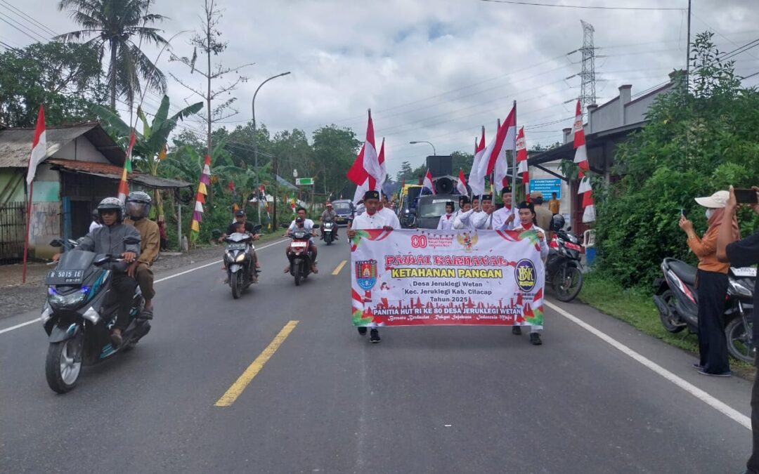 Semarak Karnaval Kemerdekaan Desa Jeruklegi Wetan Tahun 2025