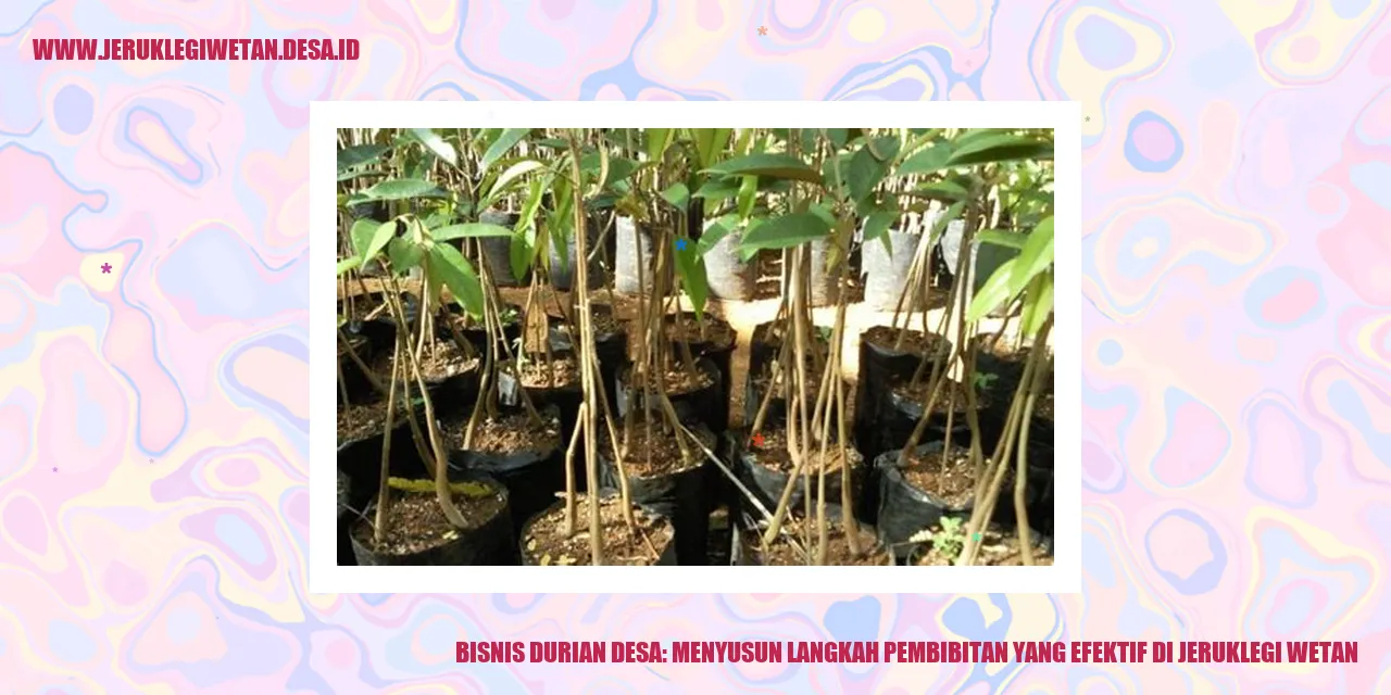 Ilustrasi Durian Desa