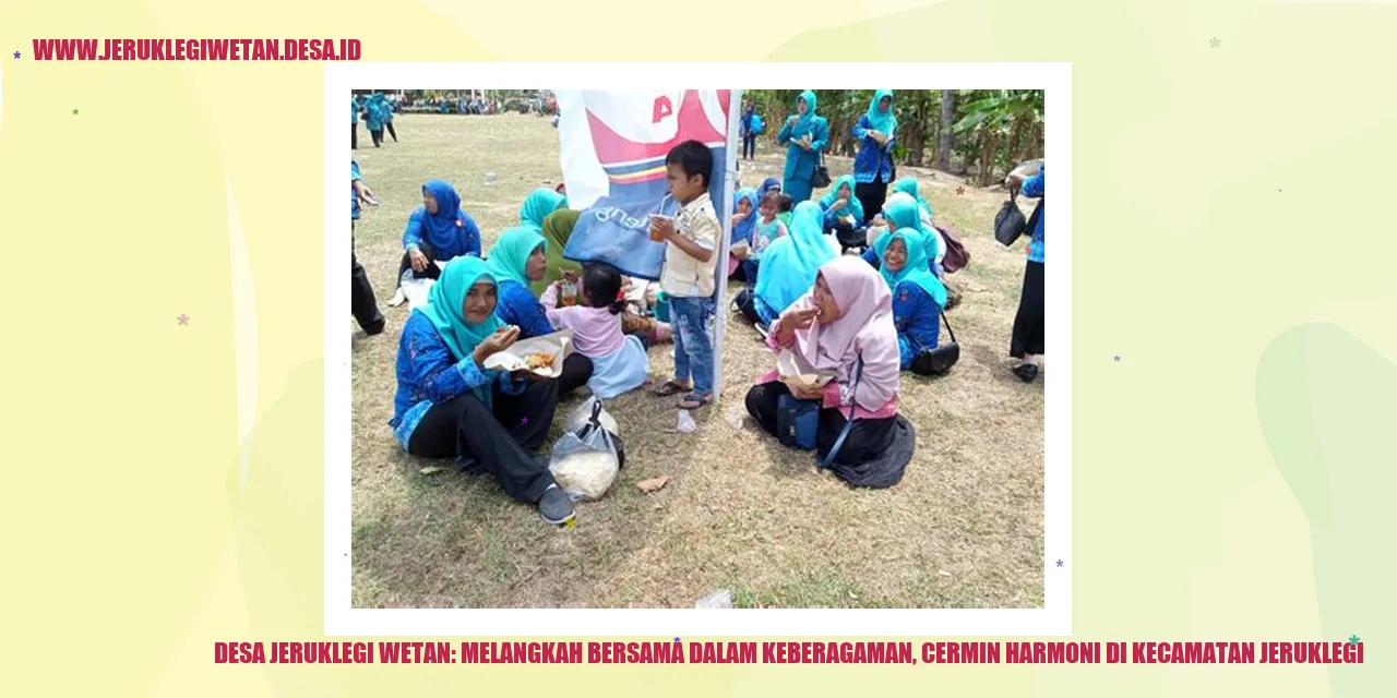 Desa Jeruklegi Wetan: Melangkah Bersama dalam Keberagaman, Cermin Harmoni di Kecamatan Jeruklegi