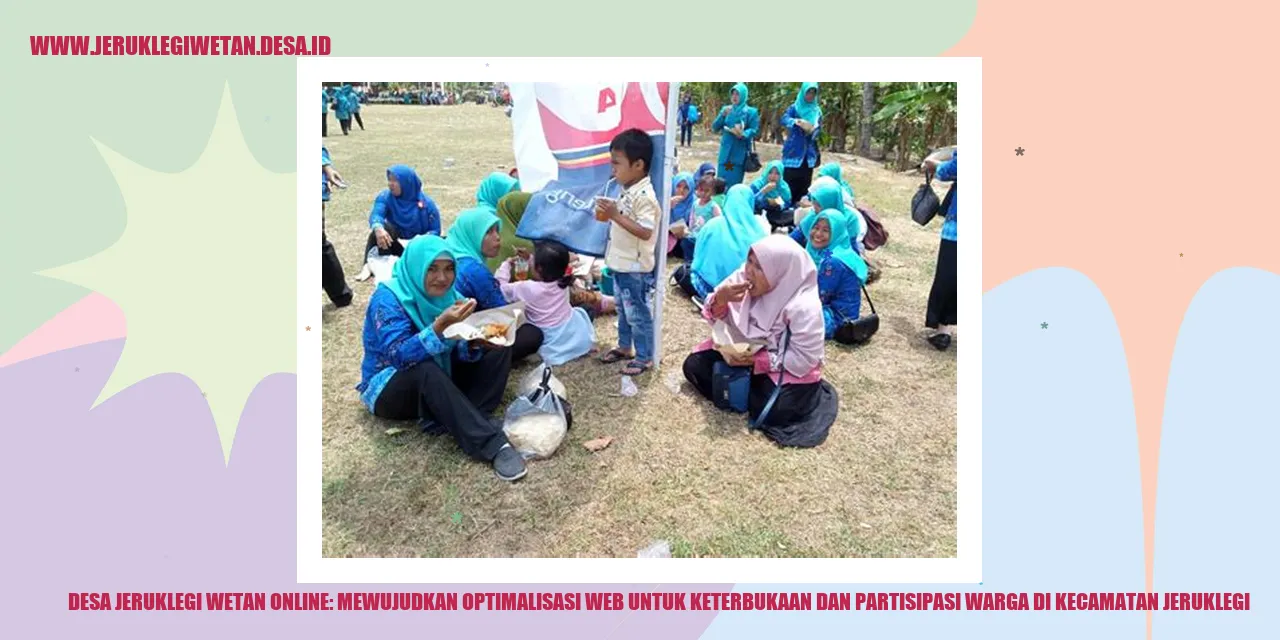 Desa Jeruklegi Wetan Online