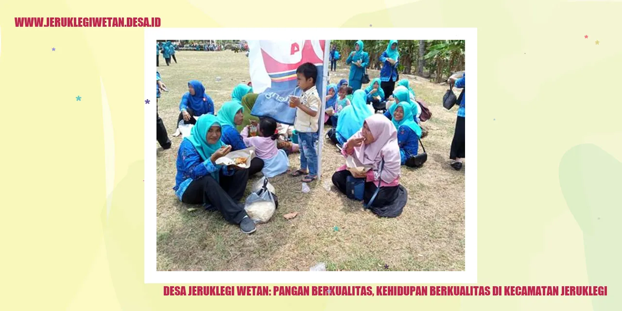 Desa Jeruklegi Wetan: Pangan Berkualitas, Kehidupan Berkualitas di Kecamatan Jeruklegi