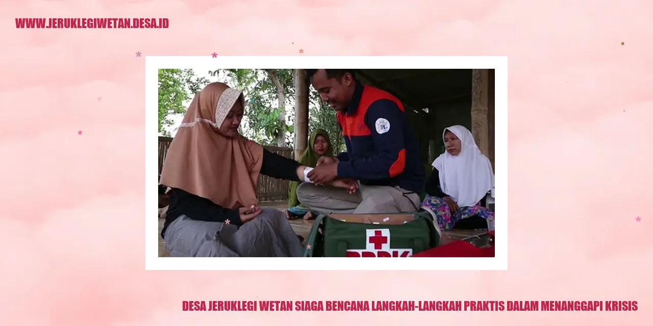 Desa Jeruklegi Wetan Siaga Bencana