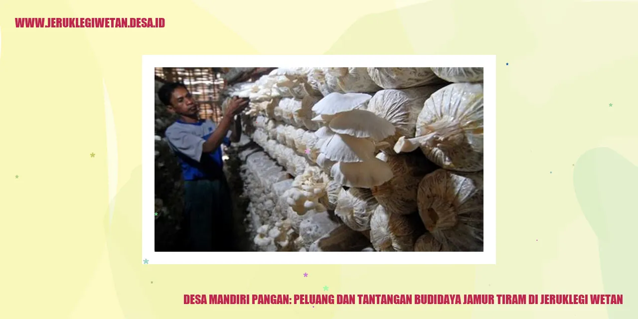 Desa Mandiri Pangan: Peluang dan Tantangan Budidaya Jamur Tiram di Jeruklegi Wetan