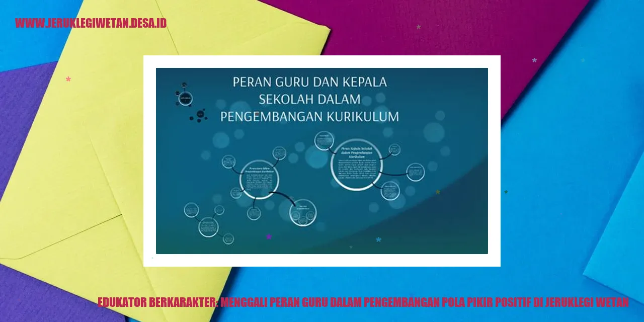 Guru mengajar di kelas
