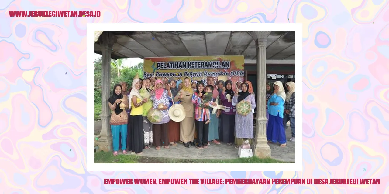 Empower Women, Empower the Village