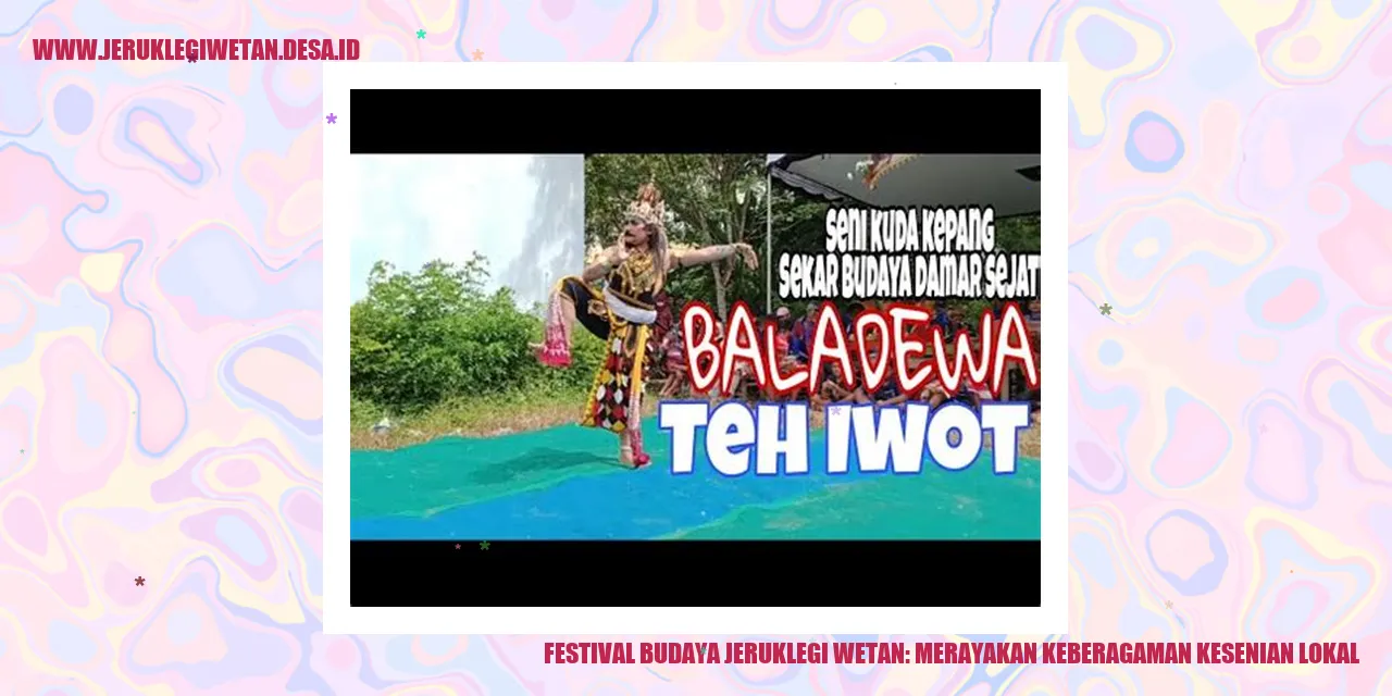 Festival Budaya Jeruklegi Wetan