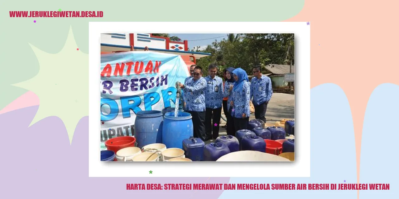 Harta Desa: Strategi Merawat dan Mengelola Sumber Air Bersih di Jeruklegi Wetan