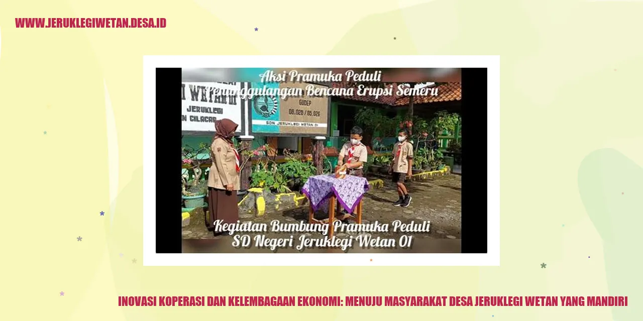 Gambar Koperasi dan Kelembagaan Ekonomi di Desa Jeruklegi Wetan