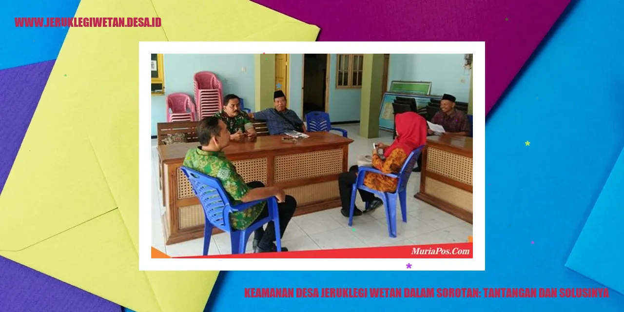 Desa Jeruklegi Wetan