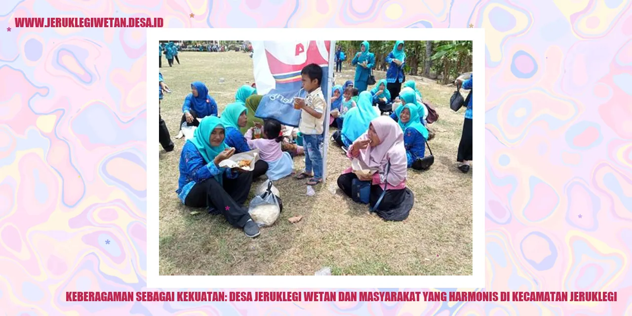 Keberagaman sebagai Kekuatan: Desa Jeruklegi Wetan dan Masyarakat yang Harmonis di Kecamatan Jeruklegi