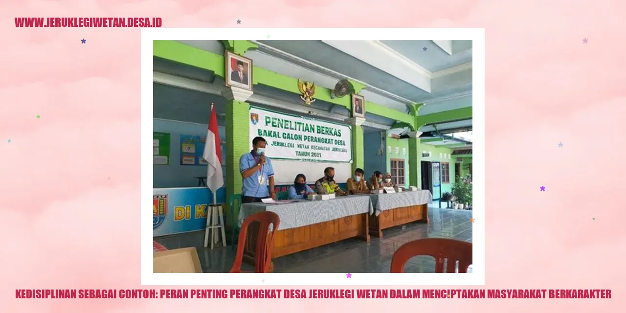 Perangkat Desa Jeruklegi Wetan