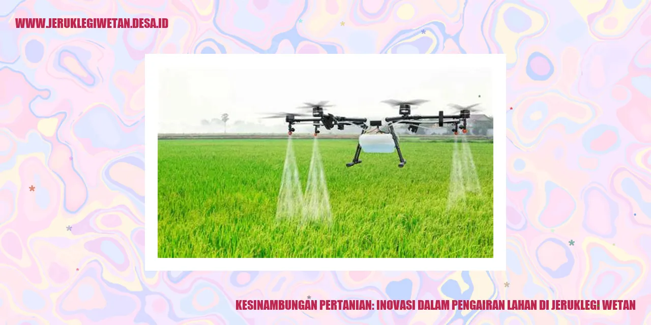 pengairan lahan di Jeruklegi Wetan