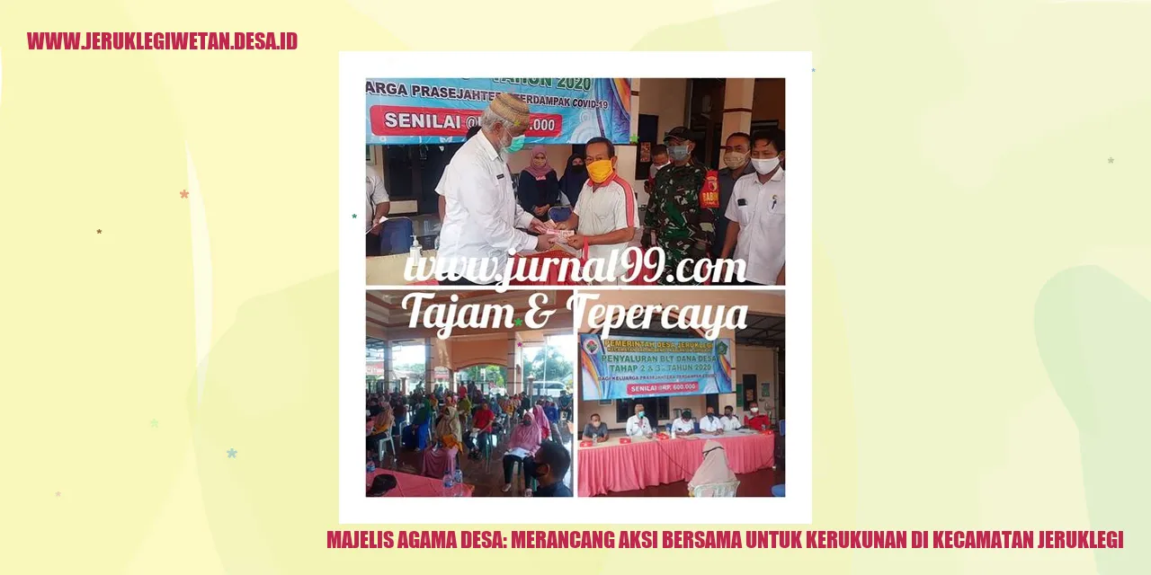 Majelis Agama Desa: Merancang Aksi Bersama untuk Kerukunan di Kecamatan Jeruklegi