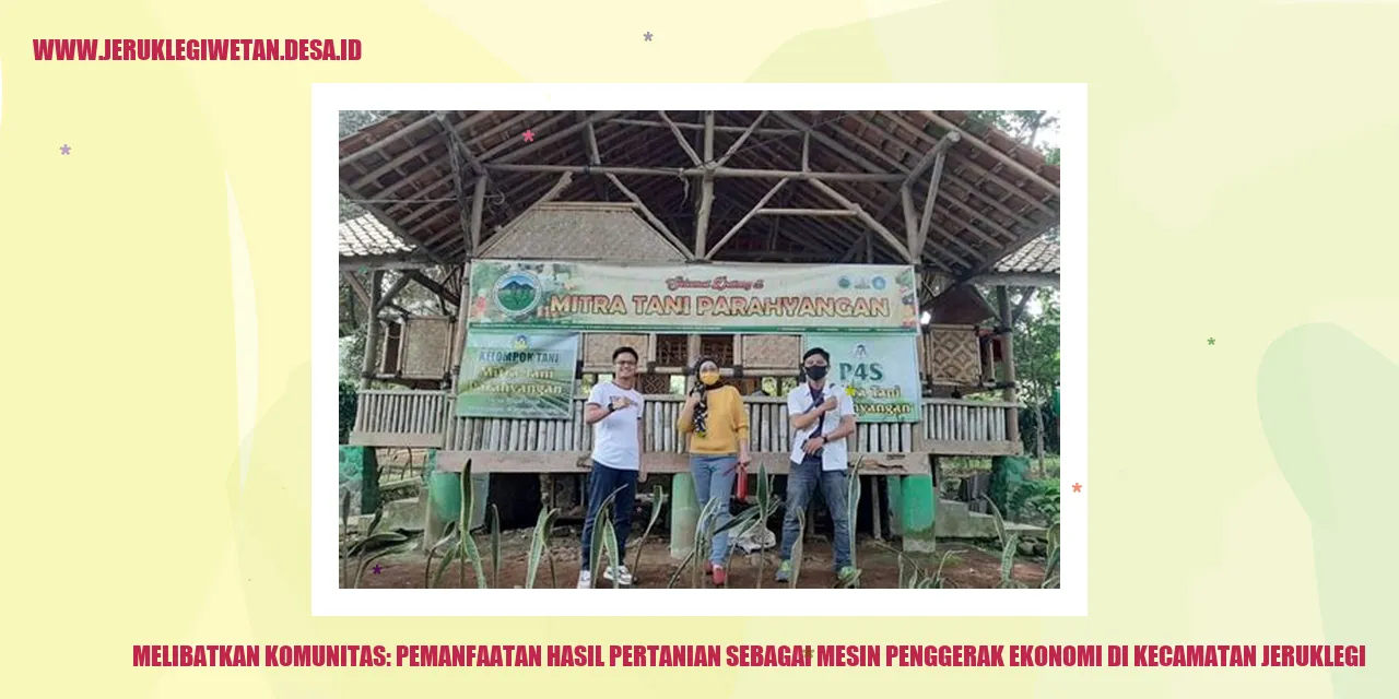 Gambar Pemanfaatan Hasil Pertanian di Kecamatan Jeruklegi