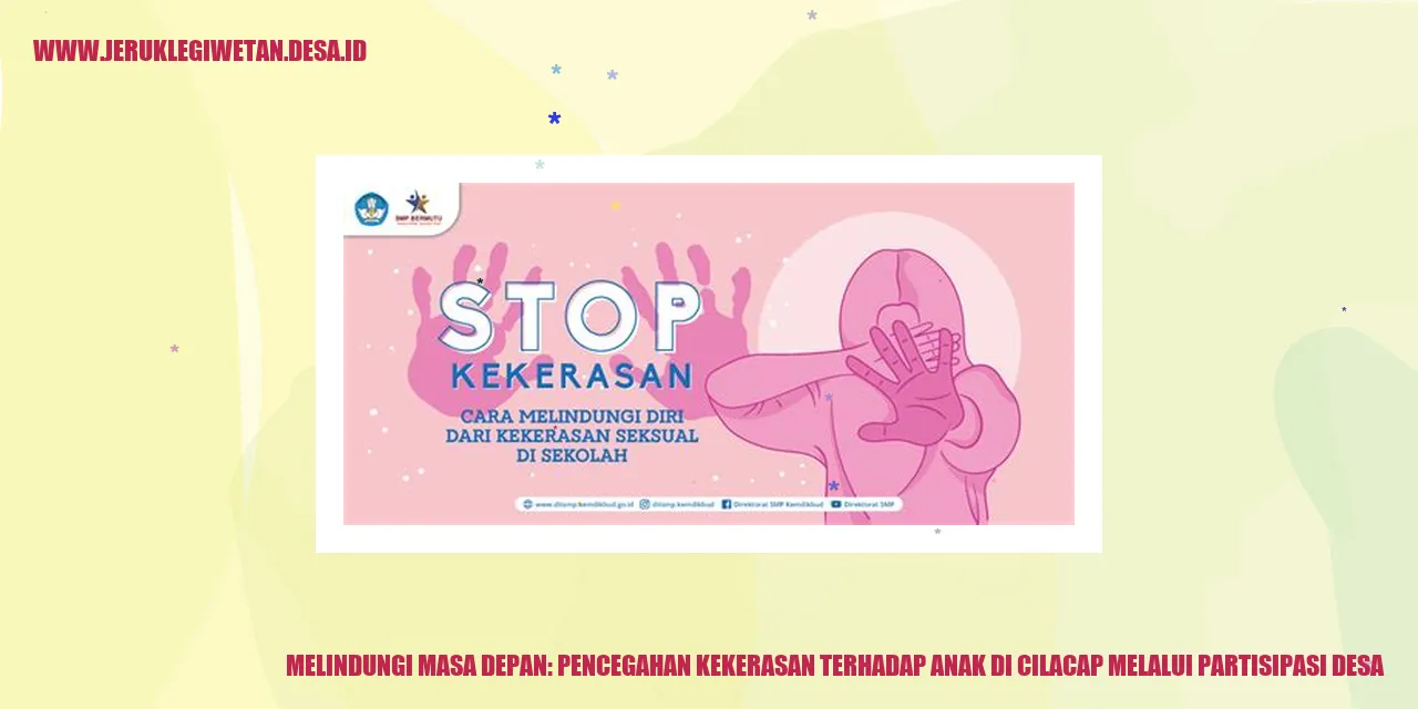 Melindungi Masa Depan: Pencegahan Kekerasan Terhadap Anak di Cilacap Melalui Partisipasi Desa