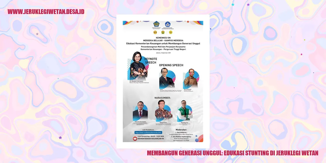 Membangun Generasi Unggul: Edukasi Stunting di Jeruklegi Wetan