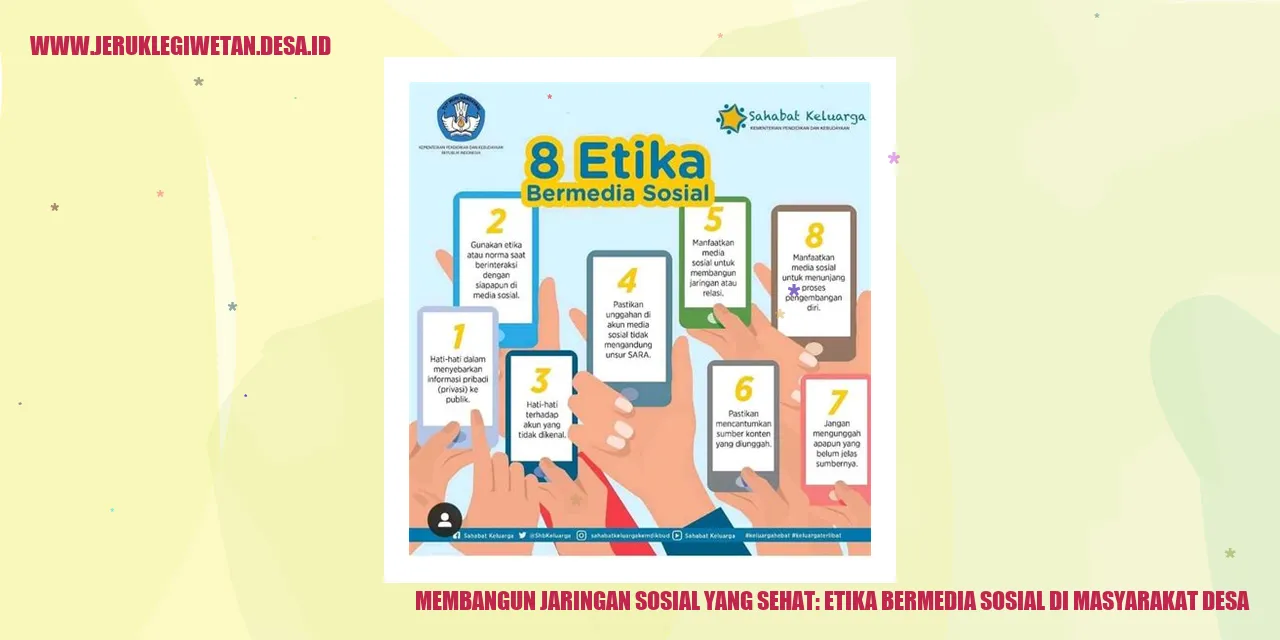 Etika Bermedia Sosial