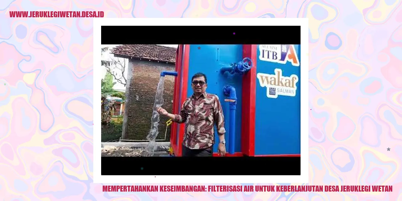 Filterisasi Air