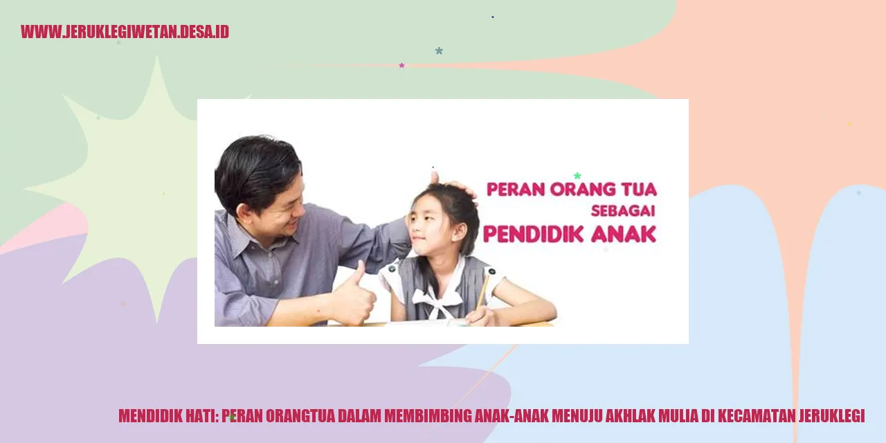 Orangtua Membimbing Anak