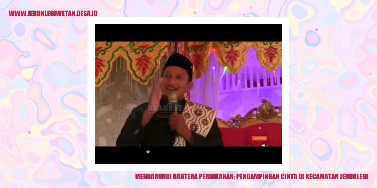 Gambar Mengarungi Bahtera Pernikahan: Pendampingan Cinta di Kecamatan Jeruklegi
