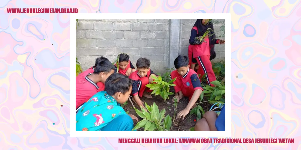 Gambar Tanaman Obat Tradisional Desa Jeruklegi Wetan