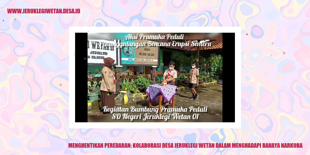 Kolaborasi Desa Jeruklegi Wetan dalam Menghadapi Bahaya Narkoba