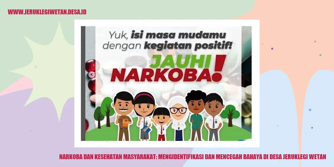 Logo Narkoba dan Kesehatan Masyarakat: Mengidentifikasi dan Mencegah Bahaya di Desa Jeruklegi Wetan