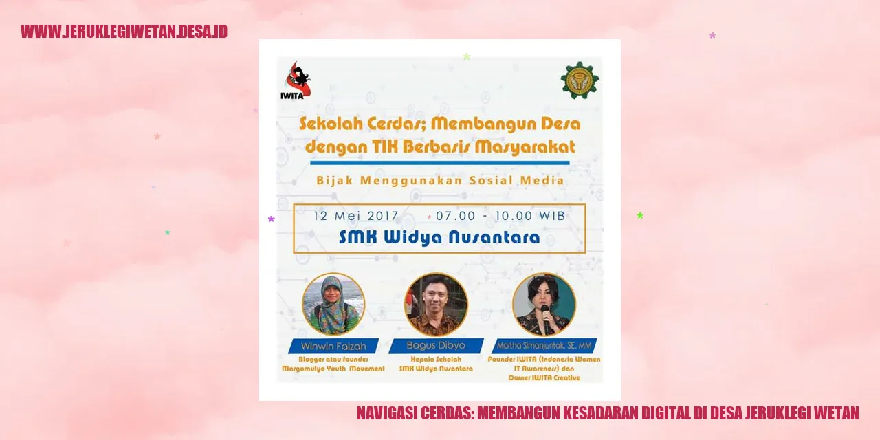 Navigasi Cerdas: Membangun Kesadaran Digital di Desa Jeruklegi Wetan