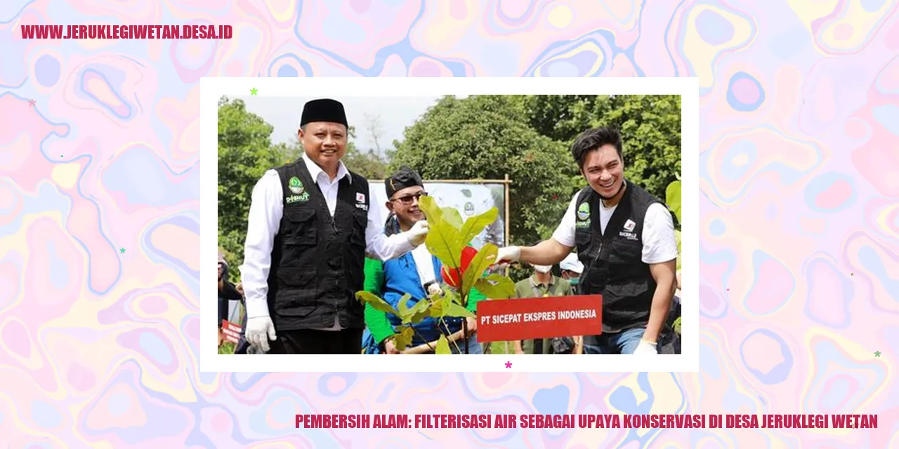 Pembersih Alam: Filterisasi Air sebagai Upaya Konservasi di Desa Jeruklegi Wetan