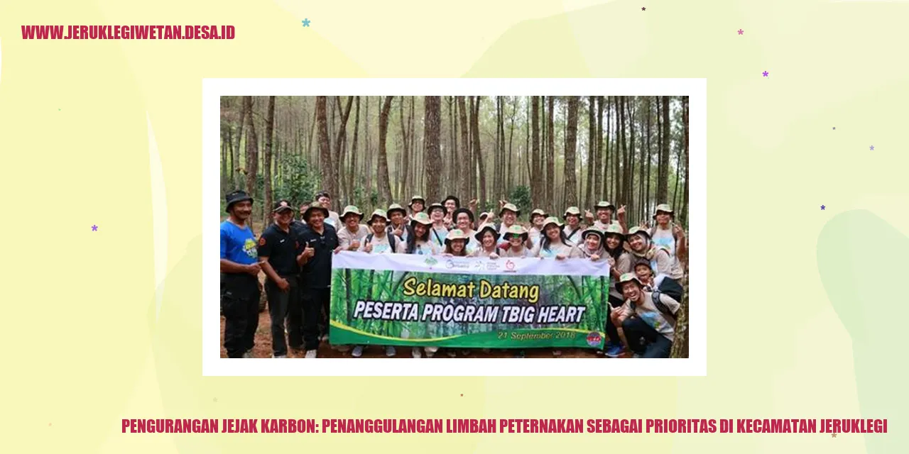 Pengurangan Jejak Karbon: Penanggulangan Limbah Peternakan sebagai Prioritas di Kecamatan Jeruklegi