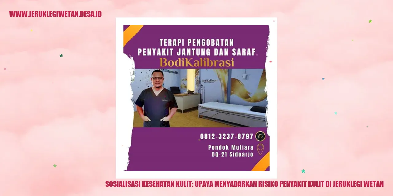 Risiko Penyakit Kulit di Jeruklegi Wetan