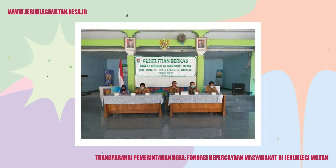 Pemerintahan Desa